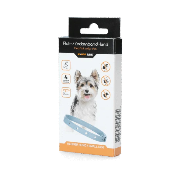Collier anti tiques et anti puces pour chien, 33 cm, allemand et anglais – Knock Pest