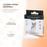 Pipettes antipuces pour chiens de moins de 5 kg, contre les tiques, 2 x 2 ml – Knock Pest – Image 2