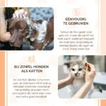 Shampooing antipuces pour chiens et chats, 250 ml – Knock Pest – Image 4