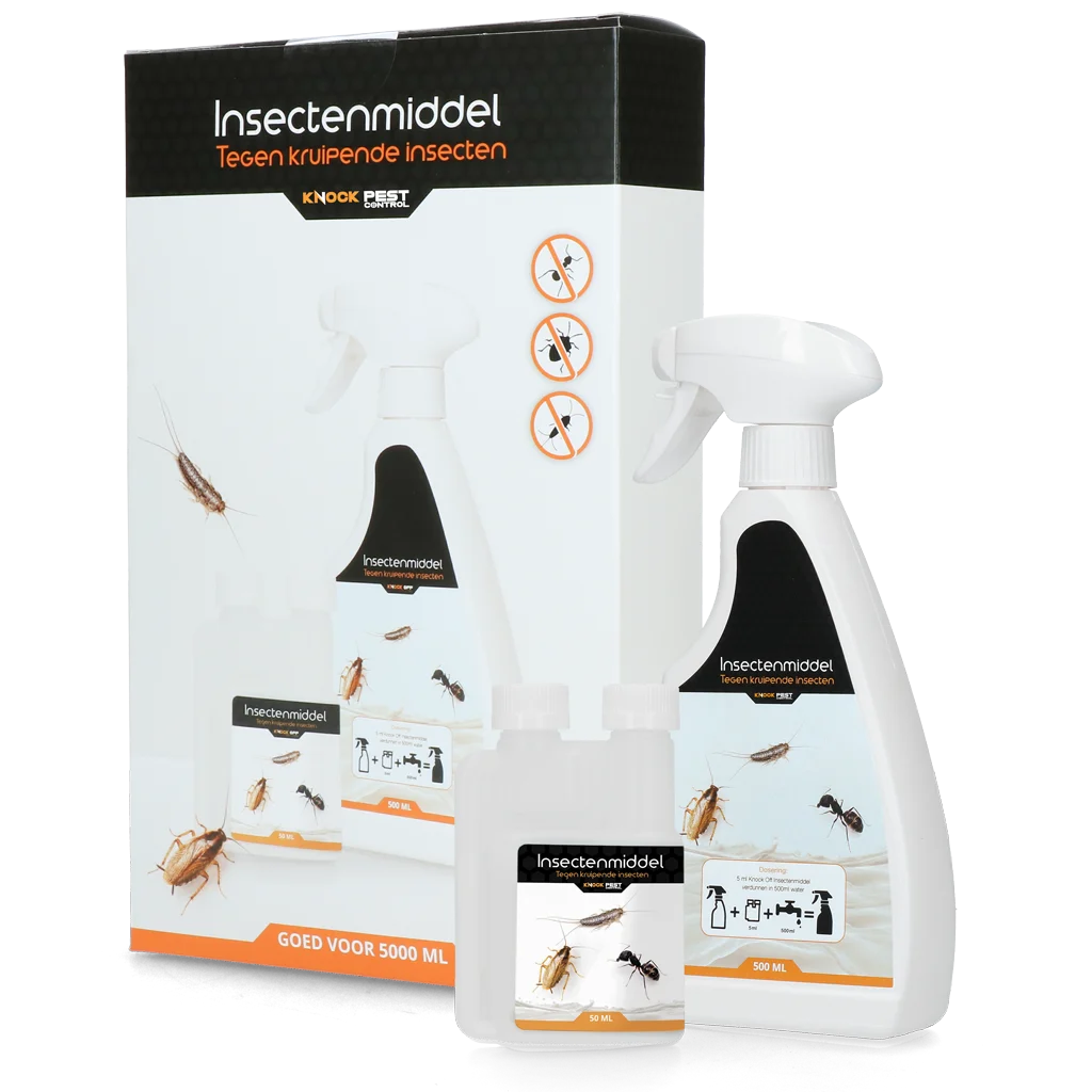 Insecticide contre les insectes rampants, pour 5 l de solution à pulvériser, avec pulvérisateur – Knock Pest – Image 1