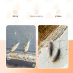 Piège à poissons d’argent et lépismes des livres, sans insecticide, 3 pièces – Knock Pest Delta – Image 4