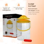 Piège à mouches avec appât pour l’extérieur, 2 l – Knock Pest FlyNip – Image 2