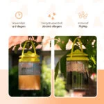 Piège à mouches avec appât pour l’extérieur, 2 l – Knock Pest FlyNip – Image 3