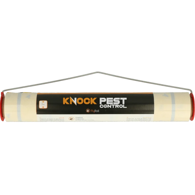 Rouleau adhésif jaune anti mouches 7 m x 30 cm – Knock Pest