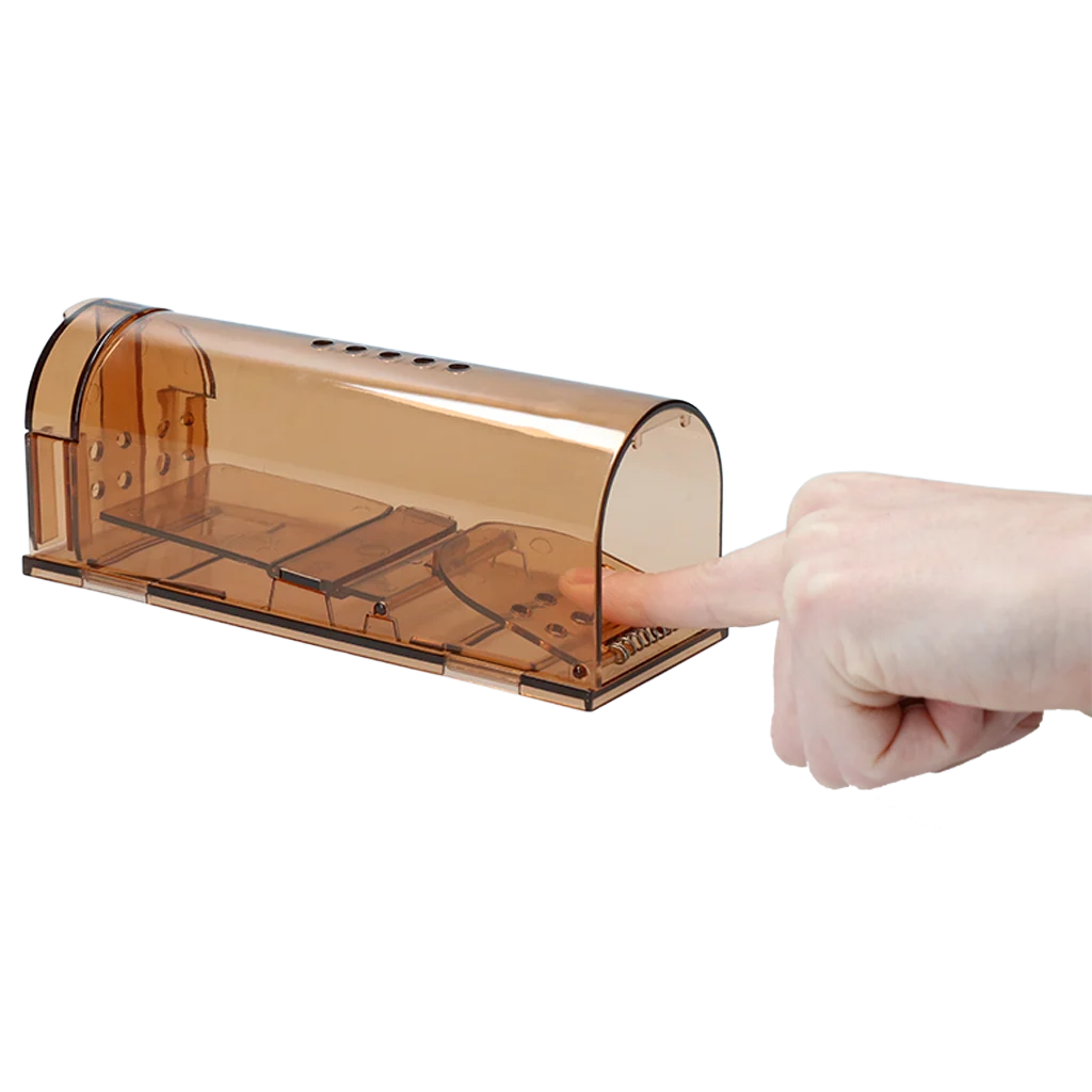 Piège à souris vivant en polycarbonate avec porte appât – Knock Pest – Image 2