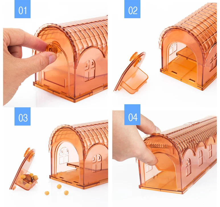 Piège à rats à capture vivante avec porte appât amovible – Knock Pest – Image 2
