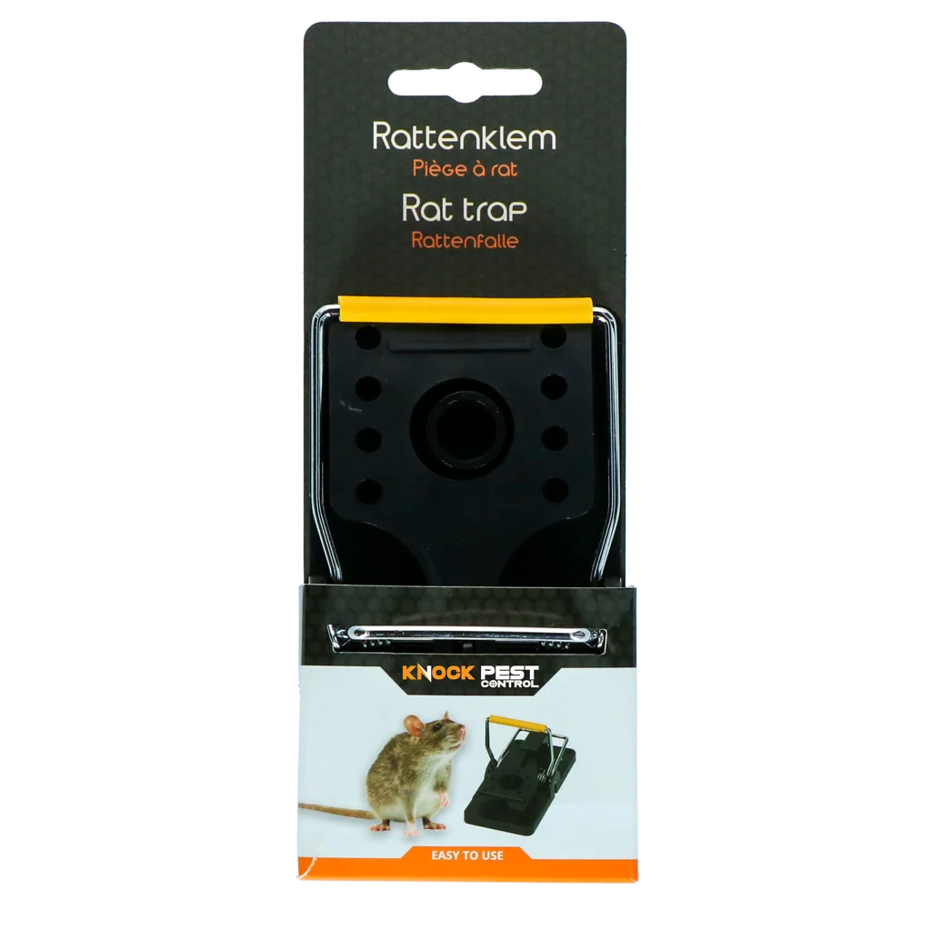 KNOC00146.png Piège à rats en plastique avec trou pour appât, 14 x 7,8 x 6,8 cm – Knock Pest – Image 1