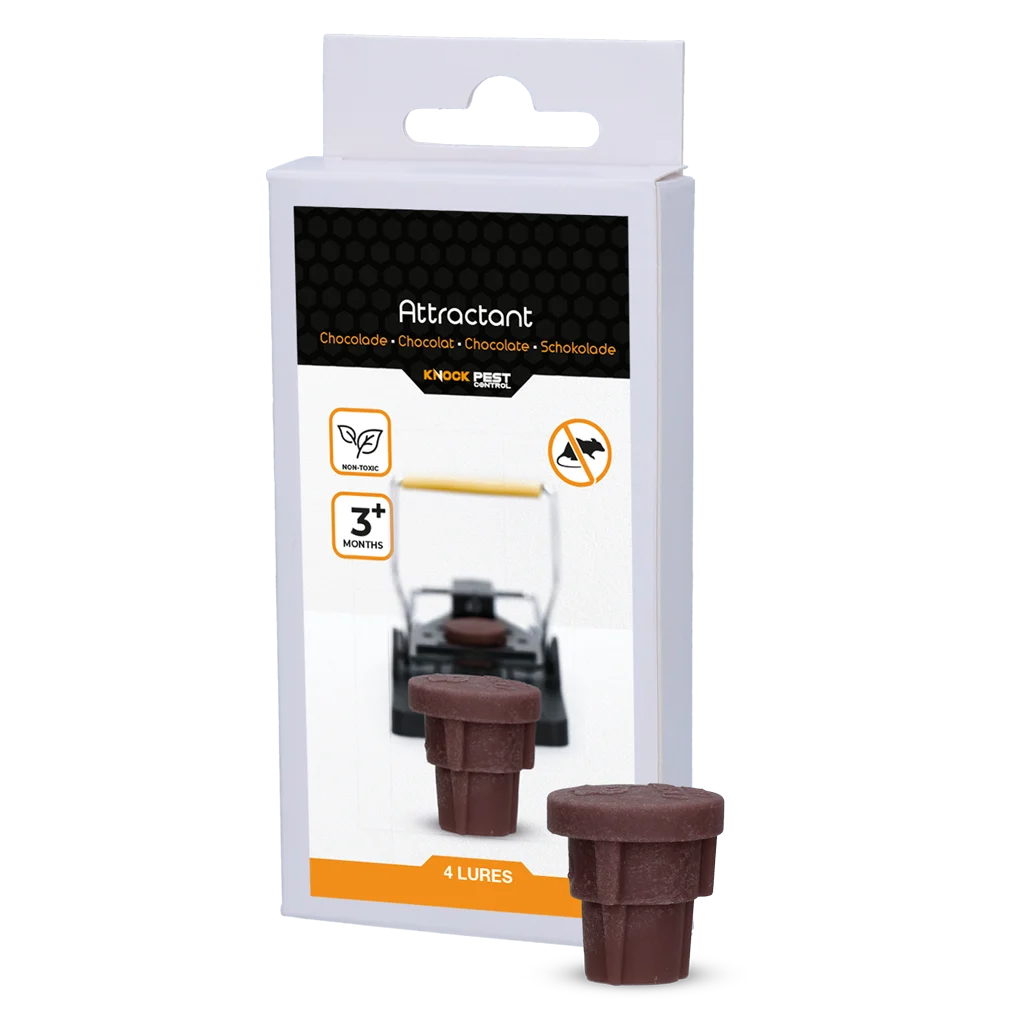 Attractif pour souris et rats à l’odeur de chocolat, 4 pièces – Knock Pest Attractant – Image 1