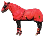 Couverture anti-mouches avec couvre-cou et Insect Shield®, 183 cm – Horse Armor Knockdown – Image 2