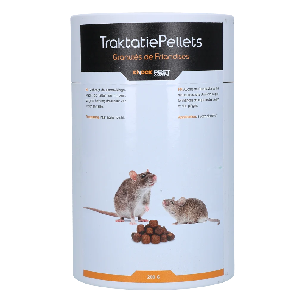 Granulés appâts pour souris et rats, 200 g – Knock Pest Traktatie Pellets – Image 1