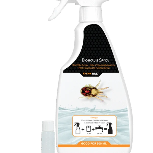Concentré en spray contre les poux rouges 10 ml avec pulvérisateur – Knock Pest