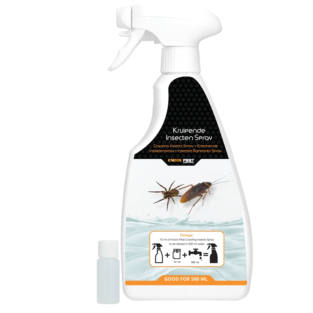 KNOC5016.png Concentré insecticide en spray contre les insectes rampants, 10 ml pour 500 ml – Knock Pest – Image 1