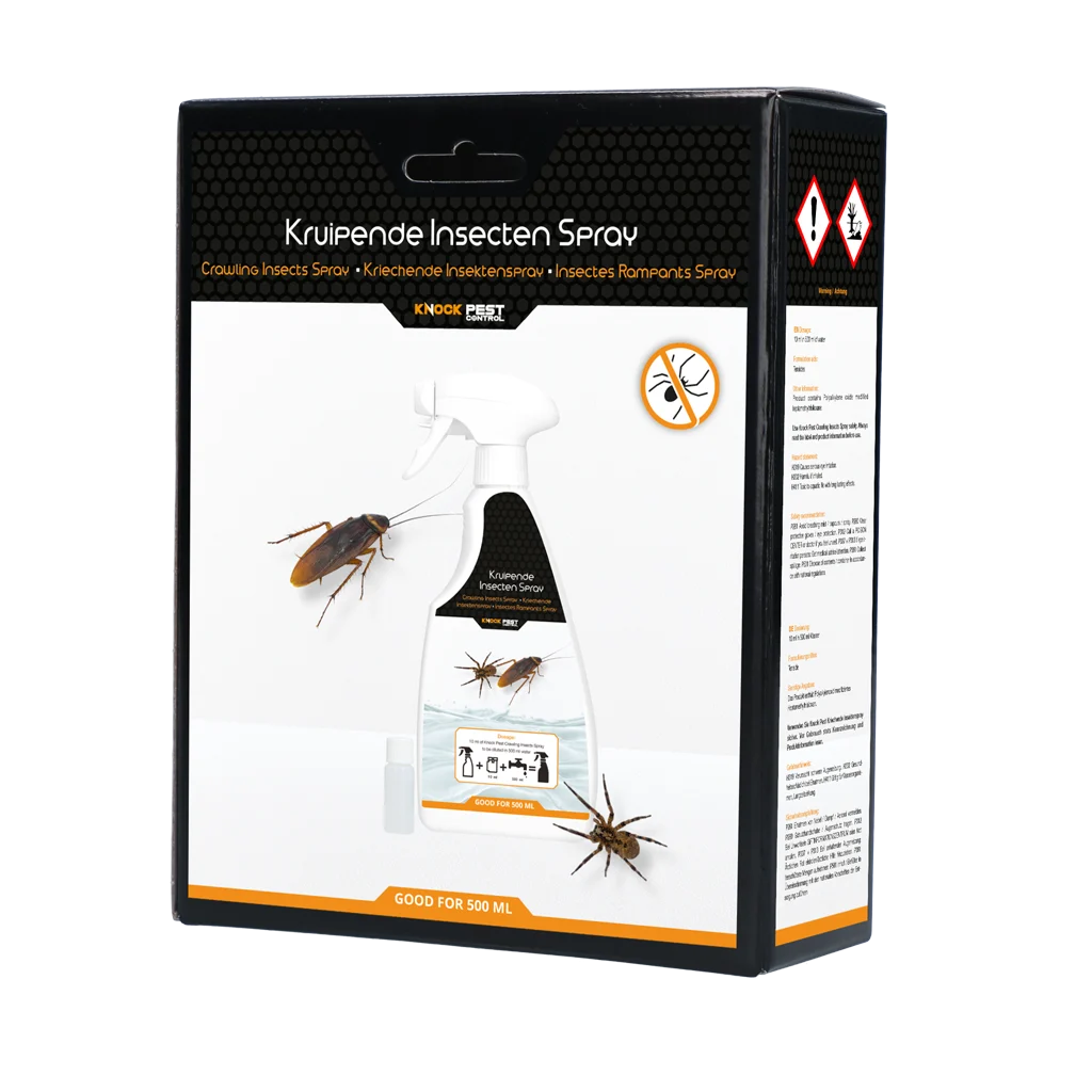 Concentré insecticide en spray contre les insectes rampants, 10 ml pour 500 ml – Knock Pest – Image 2