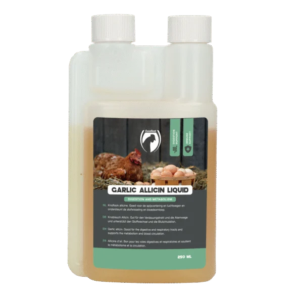 Mélange d’ail pour volailles, liquide 250 ml – Excellent Garlic Allicin Liquid