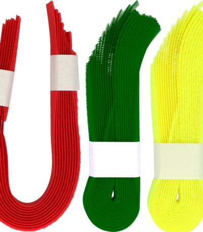 Bracelet d’identification pour bovins avec fermeture autoagrippante, vert, 10 pièces