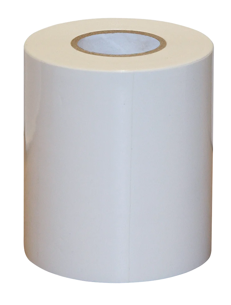 Ruban adhésif pour petites déchirures de bâche d’ensilage, blanc, 10 cm x 25 m – Image 1