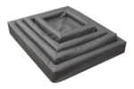 Panier lounge pour chien en similicuir avec bord surélevé S, 50 x 60 cm – Image 4