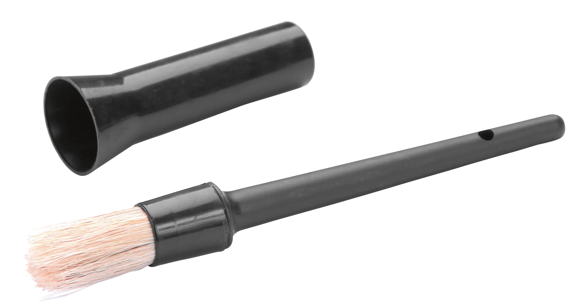 Brosse pour sabots avec étui pour huile pour sabots – Image 2