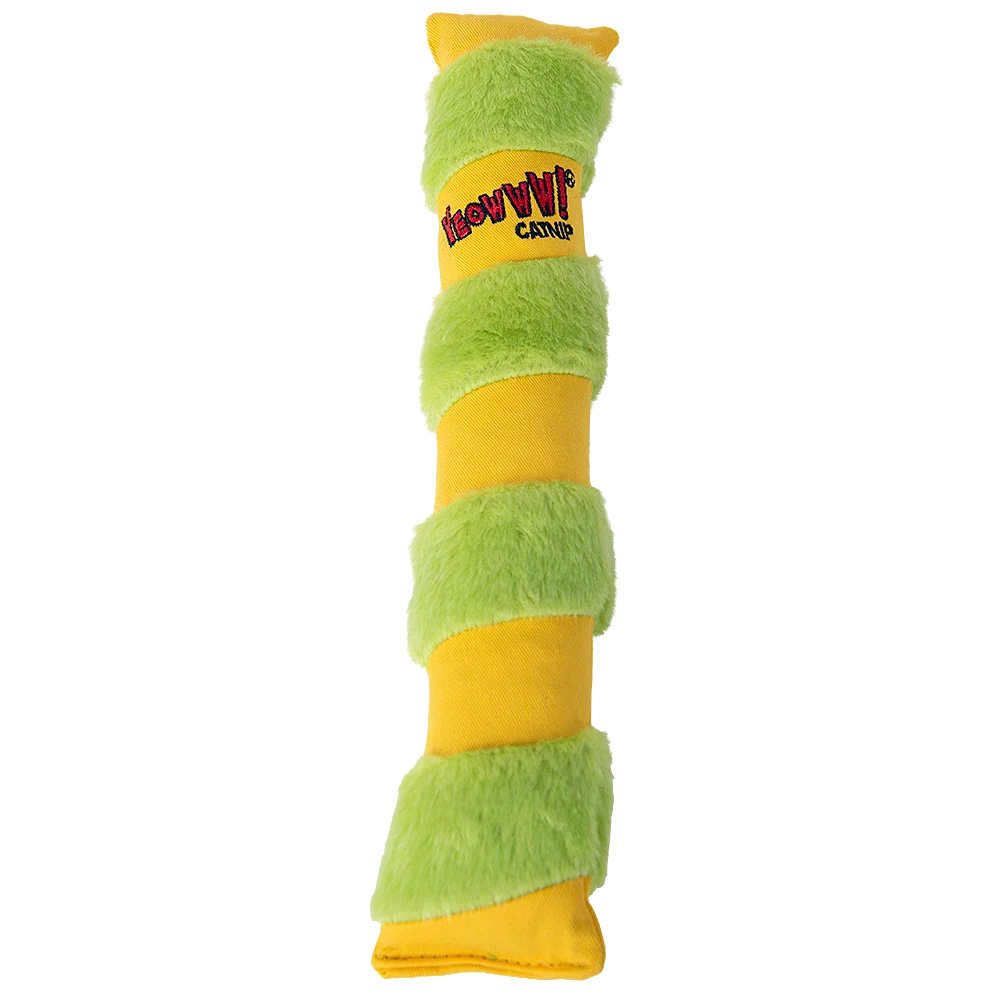 Jouet pour chat à attraper et à malaxer avec les pattes arrière, à la cataire, 30 cm – Yeowww! Catnip Big Kicker – Image 1