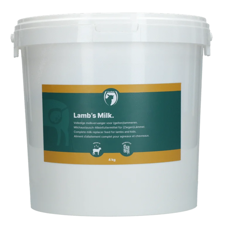 Lait d’allaitement pour agneaux avec poudre de lait écrémé, 4 kg – Lait pour agneaux Excellent