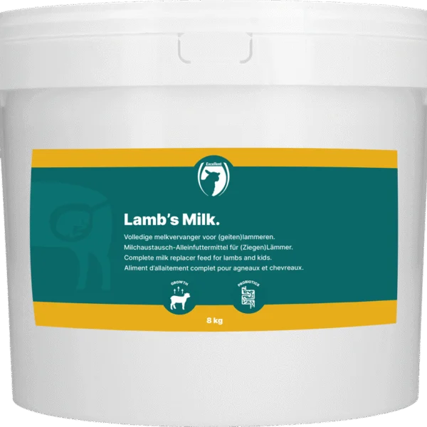 Lait en poudre pour agneaux au lait écrémé, 8 kg – Excellent Lammetjesmelk
