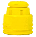 Valve en caoutchouc pour insufflateur d’agneaux, jaune