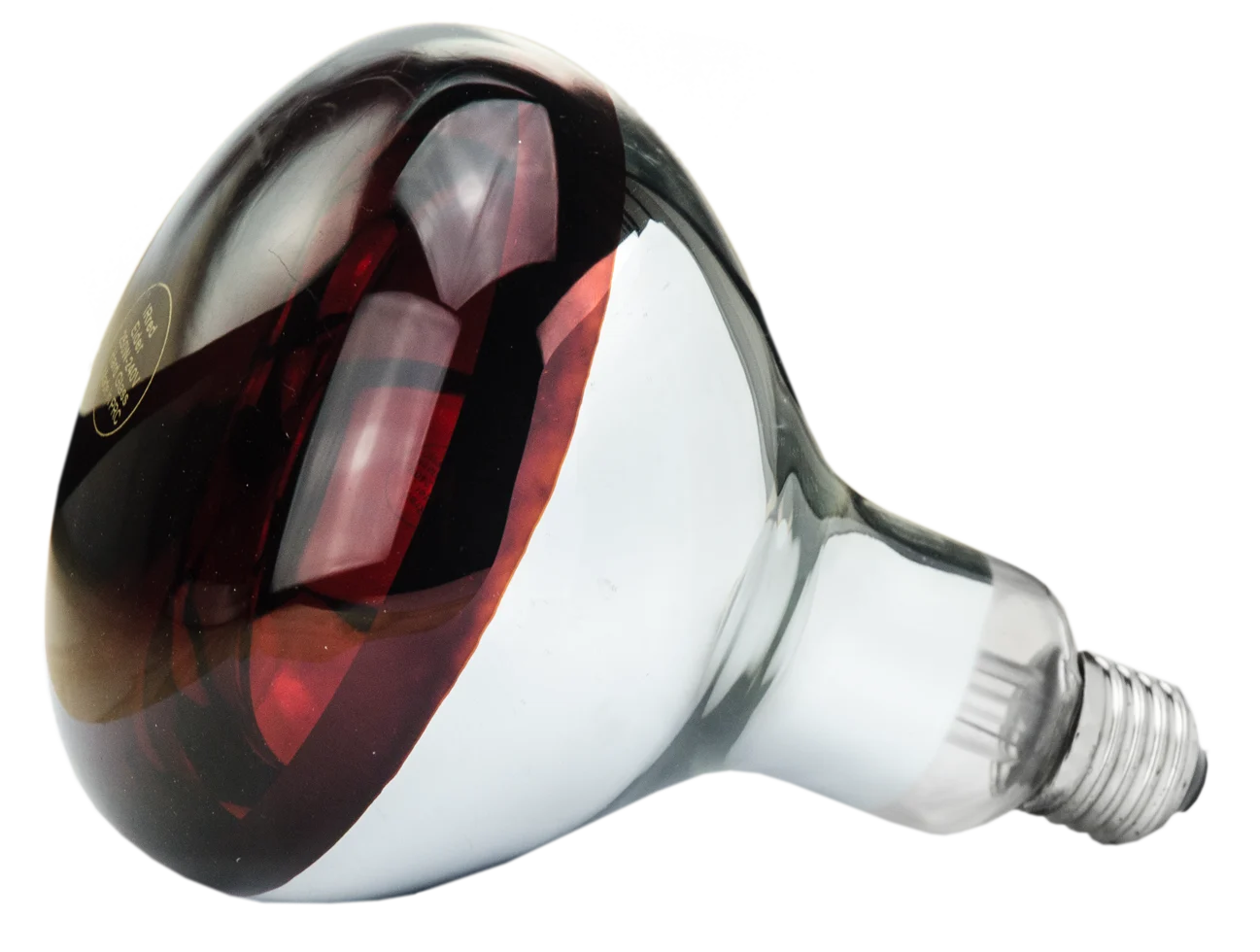 Lampe chauffante en verre dur pour jeunes animaux, 150 W, rouge – Image 2