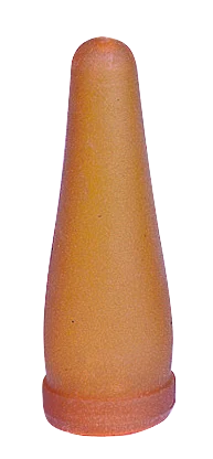 Tétine pour agneau pour bouteille de bière, jaune et marron – Image 1