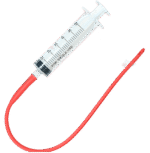 Sonde d’alimentation pour agneaux de 48 cm avec seringue de 60 ml