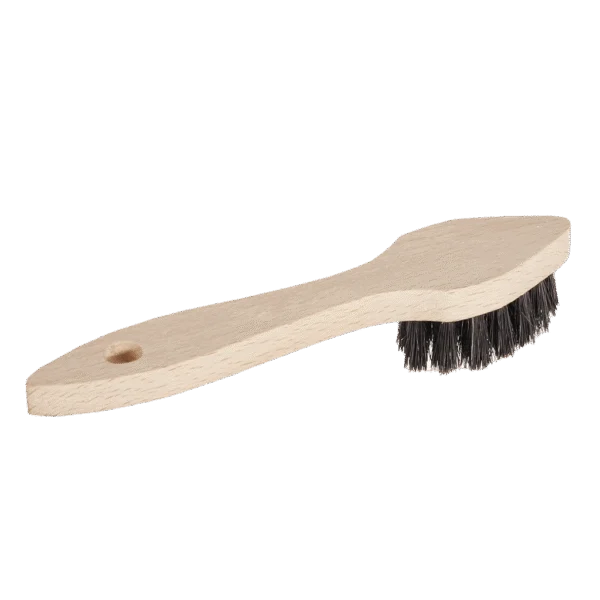 Brosse à cuir à poils doux avec trou de suspension, 17 cm – Bürsten Walter