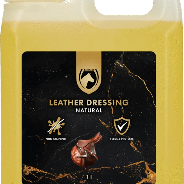 Huile pour selle à la lanoline, 1 l – Excellent Leather Dressing Naturel