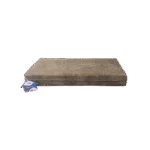 Matelas orthopédique pour chien à mémoire de forme, taupe XL, 125 x 90 x 10 cm – Let's Sleep Mellow Mattress