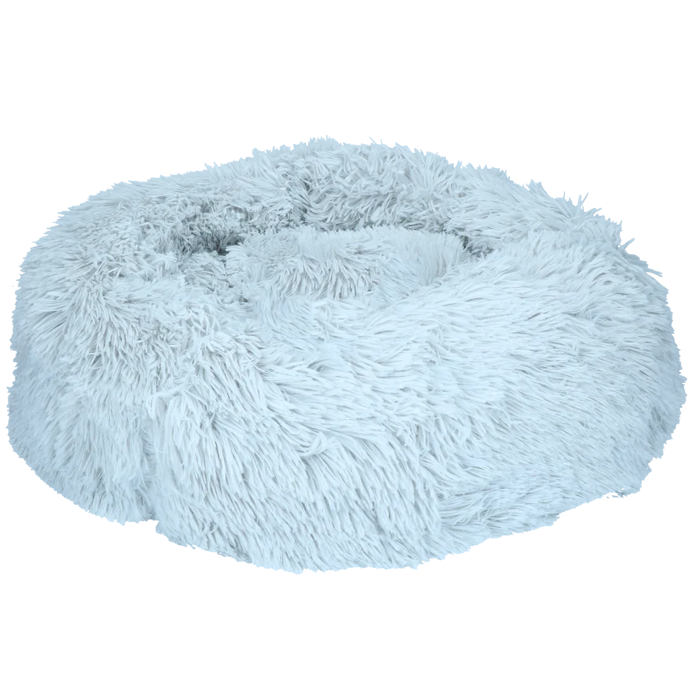 Panier pour chien donut gris clair M, ø 50 cm – Let's Sleep Donut – Image 2