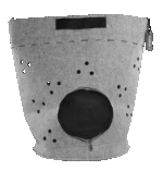 Sac de transport pour chat avec ouverture sur le dessus et coussin, gris – Let's Sleep Let's Travel