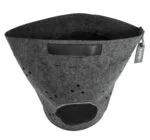 Sac de transport pour chat avec ouverture sur le dessus et coussin, anthracite – Let's Sleep Let's Travel – Image 4