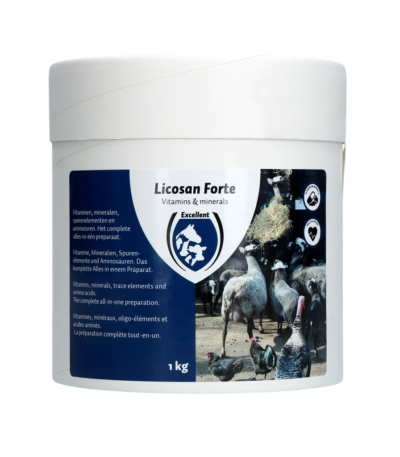 Complément vitaminé avec minéraux et acides aminés, 1 kg – Excellent Licosan Forte