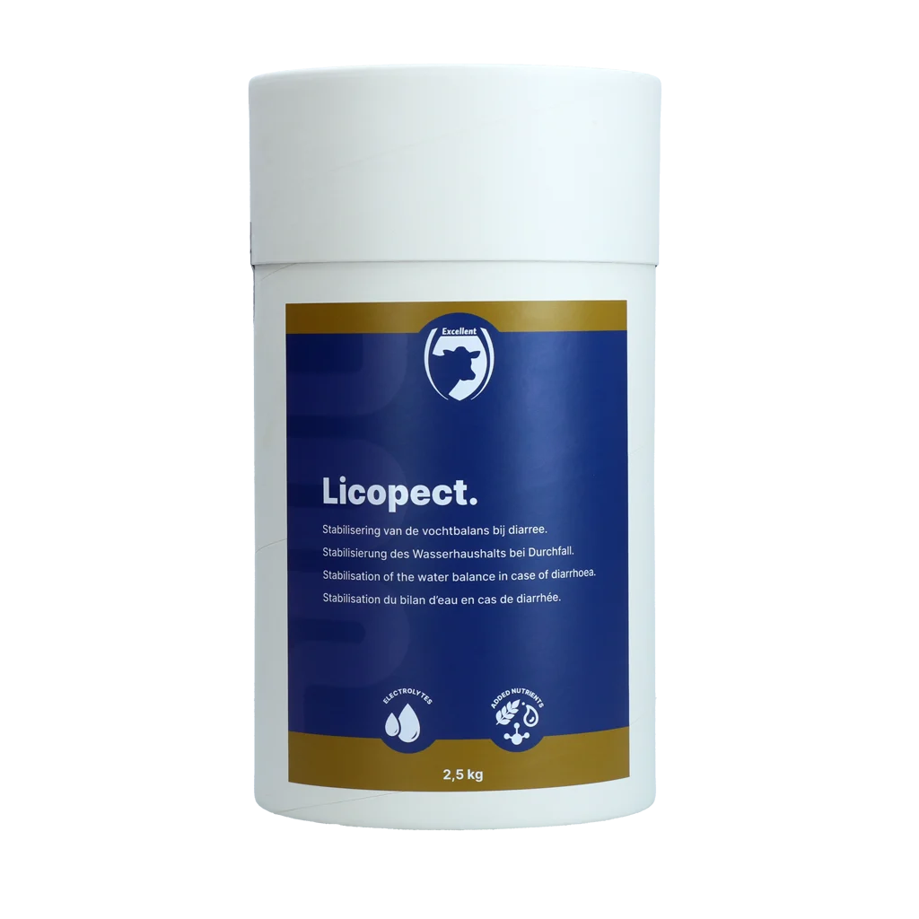 Aliment diététique pour veaux avec électrolytes et pectines 2,5 kg – Excellent Licopect – Image 1