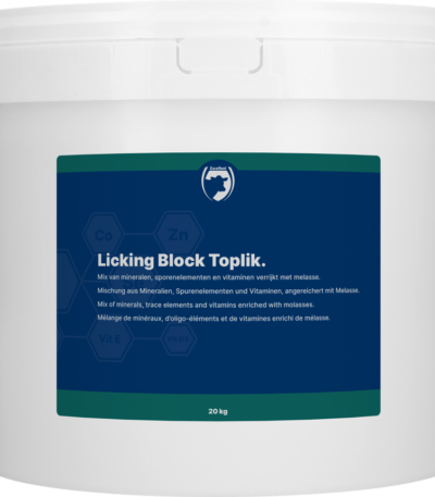 Bloc à lécher avec minéraux et vitamines, 20 kg – Excellent Toplik