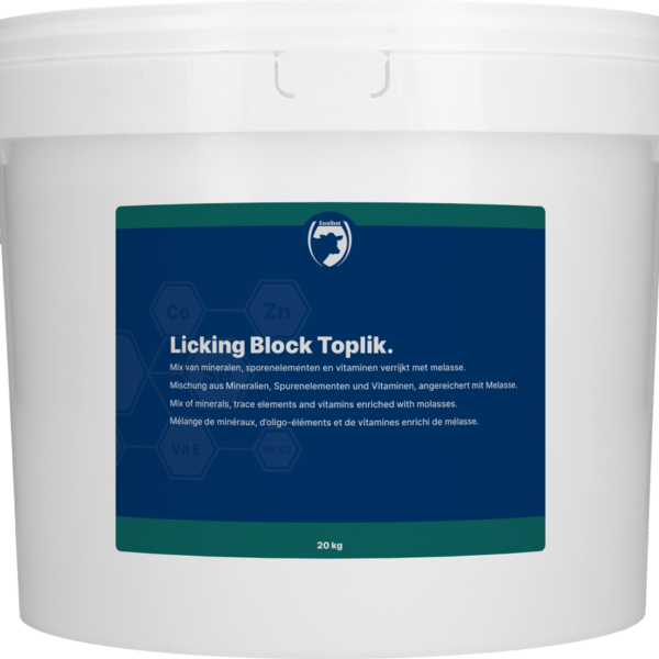 Bloc à lécher avec minéraux et vitamines, 20 kg – Excellent Toplik