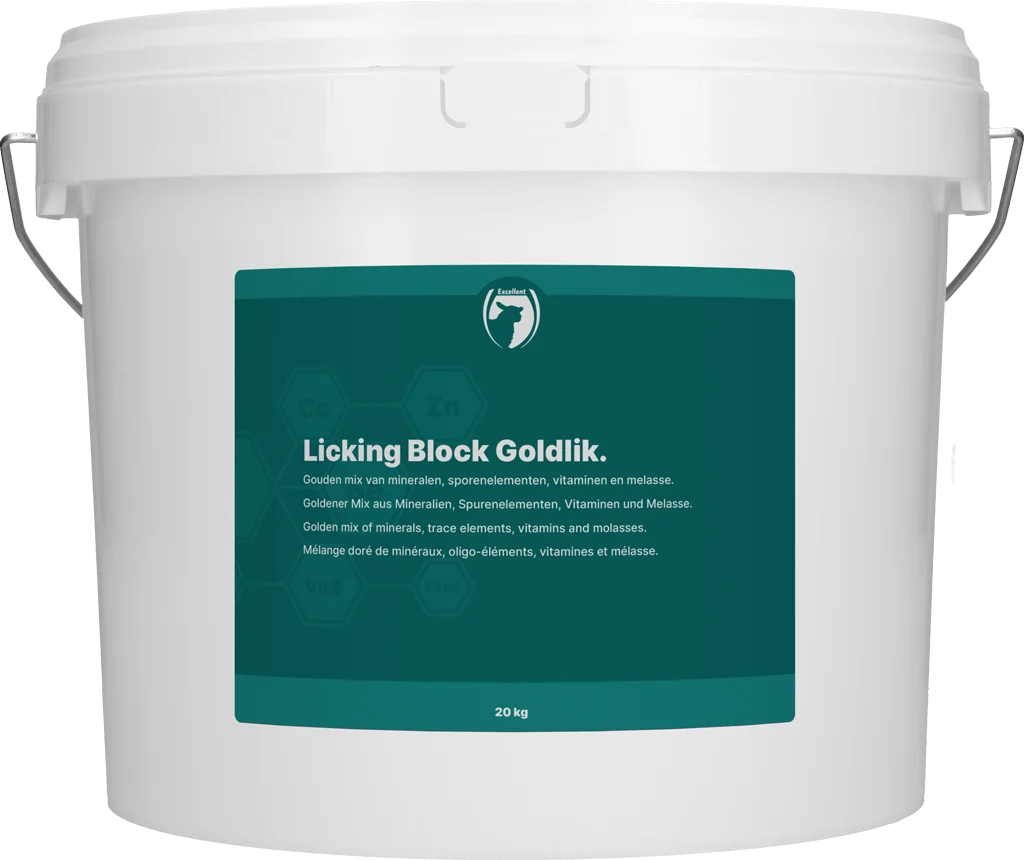 Bloc à lécher pour moutons et agneaux avec mélasse, 20 kg – Excellent Goldlik – Image 1