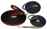 Longe avec poignée souple et mousqueton pivotant, 8 m, noir et rouge – Image 4