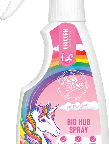 Spray démêlant pour crinière et queue de cheval, 250 ml – Lucky Horse Unicorn Knuffel Spray