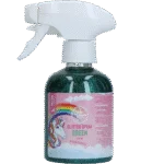 Spray pailleté pour chevaux, vert, 250 ml – Lucky Horse Unicorn, spray pailleté