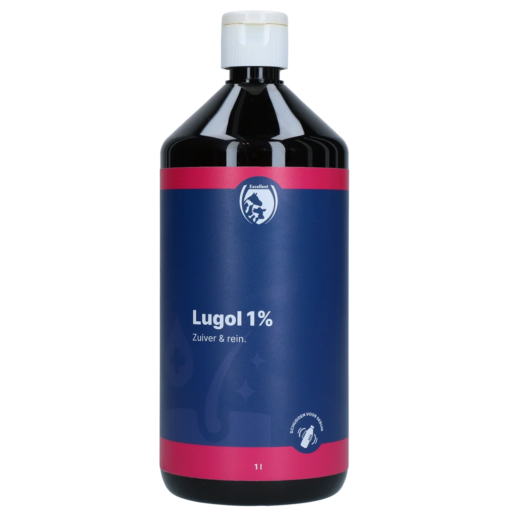 Solution iodée pour nettoyer et rincer, Lugol 1% – Image 1