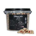 Friandises d’entraînement à la viande et au saumon, cœurs, 500 g – Luna's Choice Trainer Mix Hartjes