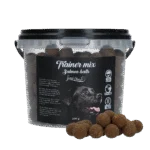 Boulettes d’entraînement pour chiens au saumon, sans céréales, 500 g – Luna's Choice Trainer Mix boulettes au saumon