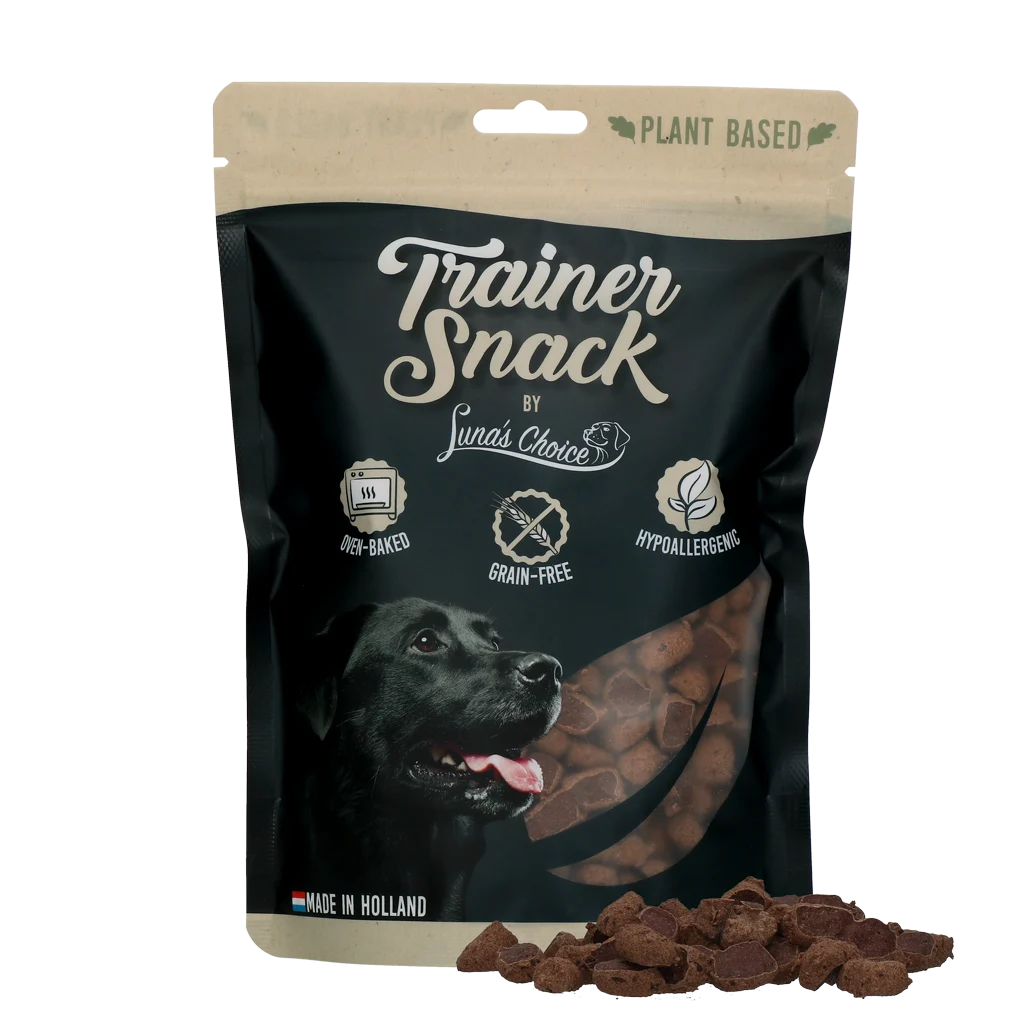 Friandises d'entraînement pour chiens, végétales et sans céréales, 400 g – Luna's Choice Plant Based Trainer Snack – Image 1