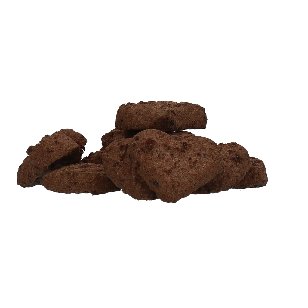 Biscuits pour chien végétaux et sans céréales, en forme de cœur, 48 pièces, 360 g – Luna's Choice Plant Based Heart – Image 2