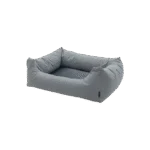 Couchage pour chien à bords surélevés, gris clair S, 80 x 67 x 22 cm – Madison Manchester Pet Bed