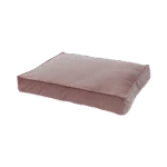 Coussin pour chien en velours rose, M 100 x 70 x 15 cm – Madison Velours Lounge Cushion – Image 2
